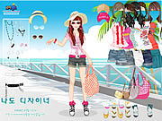 Beach Doll Dress Up